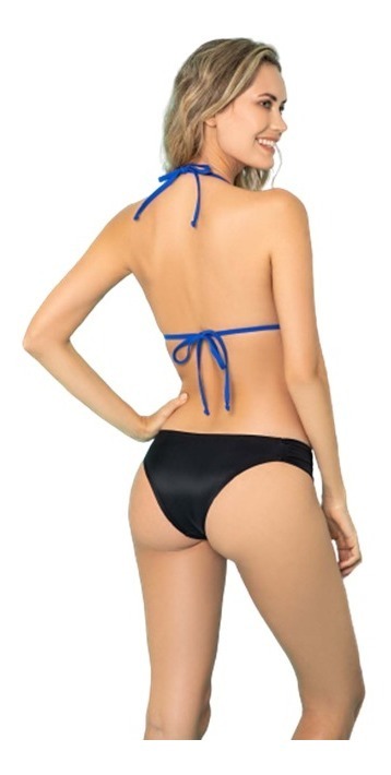 Bombacha Bikini Malla Con Laterales No Marca Bianca Art 3051