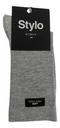 Medias Algodón Liso Puño Ultra Soft Sin Elastico Stylo 1315