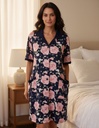 Camison De Verano Algodon Estampado Marcela Ferz 827440