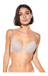 Corpiño Taza Soft Push Up Lycra Encaje Sweet Lady 209 94