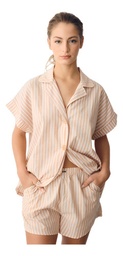 [SWE960525CAM4] Pijama Camisero Manga Corta Short Sweet Lady By Mery 9605 25