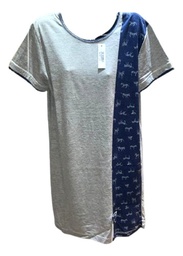 Camison Remeron Manga Corta Estampado Marcela Ferz 827305