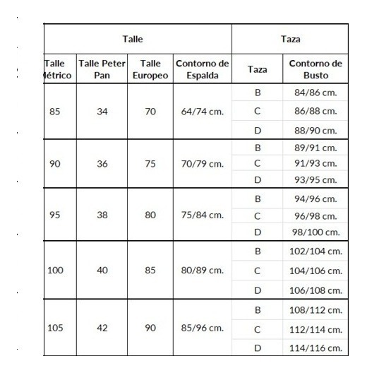 Corpiño Reductor Sin Aro Peter Pan Art 508 Tazas D