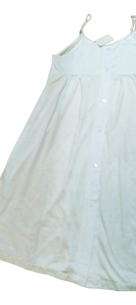 Camison Solero Verano Con Botones Algodon Delle Done 4107