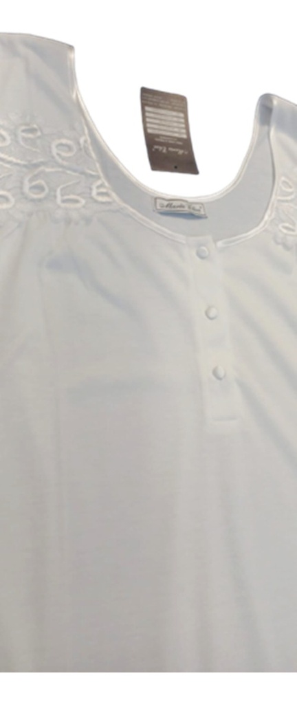 Camison Señora Algodon Verano Musculosa Maria Elisa 1187