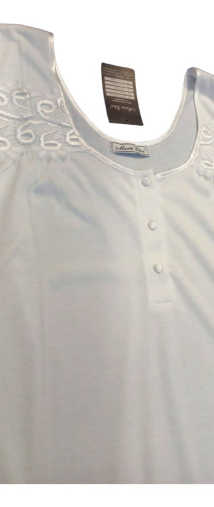 Camison Señora Algodon Verano Musculosa Maria Elisa 1187