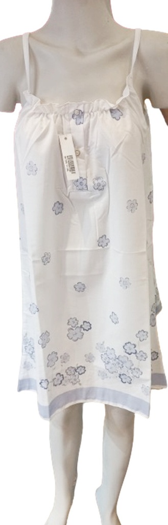 Camison Voile Verano Algodon Estampado Marcela Ferz 827278