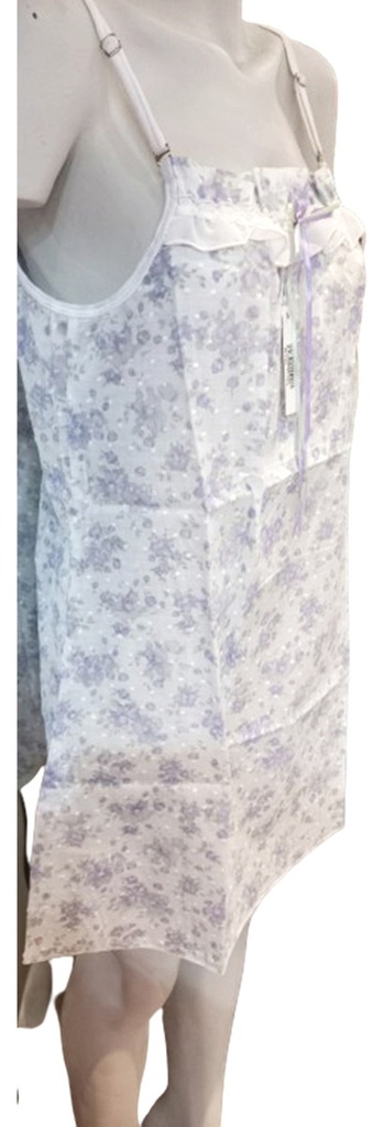 Camison De Verano Algodon Estampado Marcela Ferz 827294