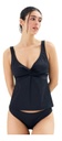 Tankini Musculosa Torzada + Tiro Corto Malla Sweet Lady 788