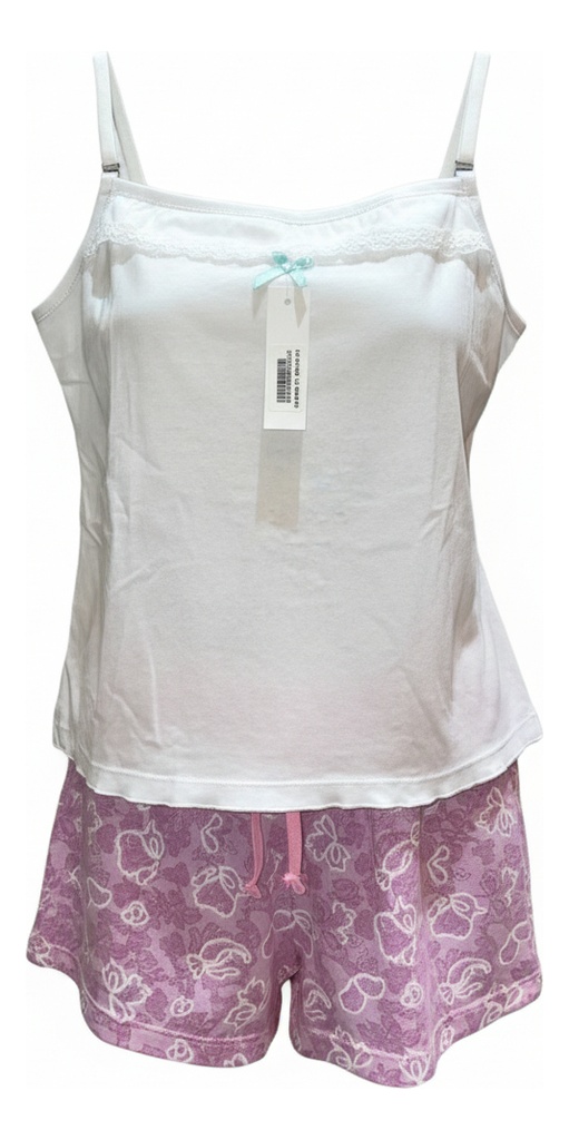 FERZ 828392 BR Y VOLADO LISO / SHORT ESTAM