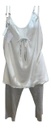 Pijama Solera + Pantalon Capri De Verano Algodon Ferz 828191