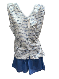 Pijama Musculosa Verano Algodon Ferz 828324
