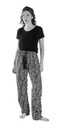 Pijama Mujer Verano Remera Pantalon Print Maria Pia Art 483