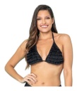 Bikini Triangulo Malla Corpiño Con Volados Bianca Ar 3061