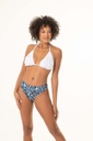 Bikini Triangulo Malla Corpiño Con Volados Bianca Ar 3061