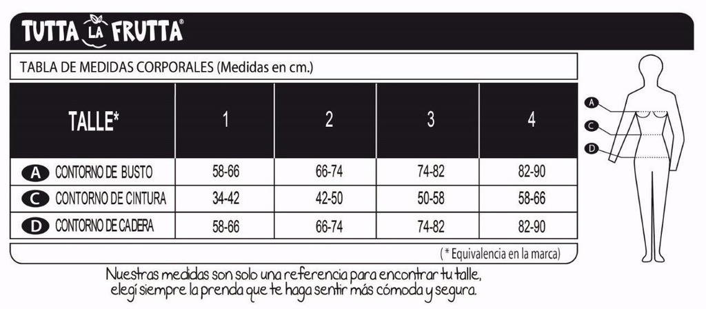 Corpiño Básico Algodón Tutta La Frutta Art 321 01