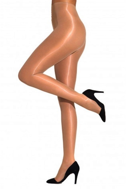 Media Panty Lycra Con Brillo De Vestir Fina Silvana Art 6835