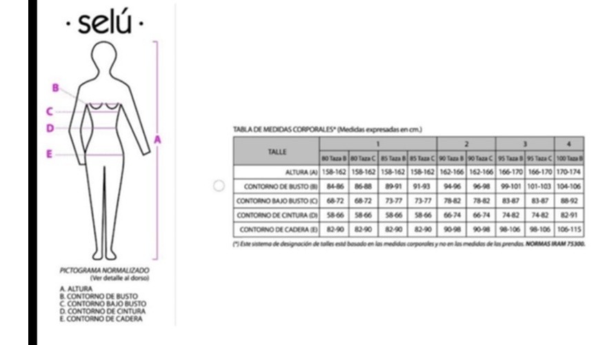 Corpiño Espalda Descubierta 3 Posiciones Selú 4240