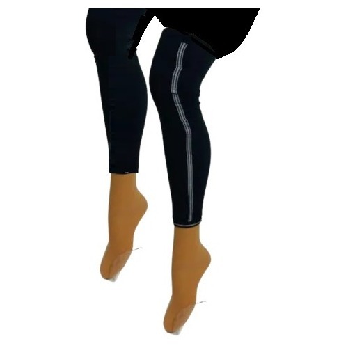 Media Mora Legging Sin Pie Opaca Con Linea Lateral Mora 2124