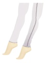 Media Mora Legging Sin Pie Opaca Con Linea Lateral Mora 2124