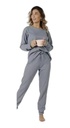 Pijama Invierno Algodon Buzo Pantalon Con Puño Maria Pia 495