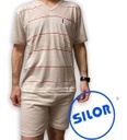 Pijama Hombre Varon Algodon Jersey Rayado Silor Verano 2183