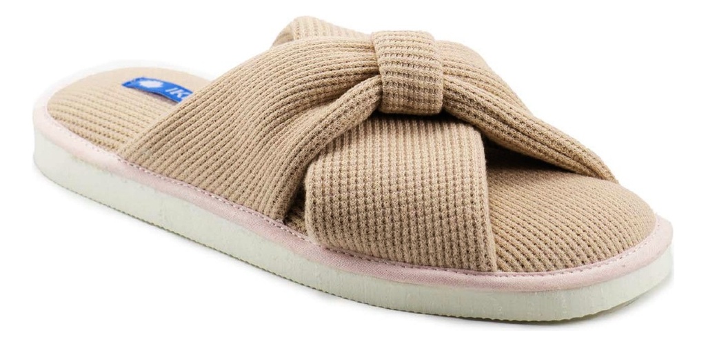 Pantufla Chinela Zapatilla Verano De Mujer Algodon Ikki 38