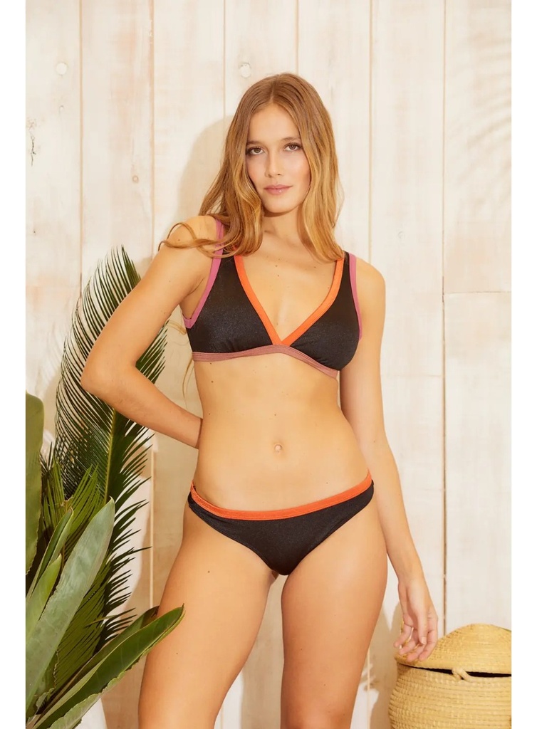 Bikini Conjunto Top Combinado + Semiless Sweet Lady 743-24