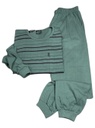 Pijama Hombre Invierno Varon Algodon Jersey Rayas Silor 2134