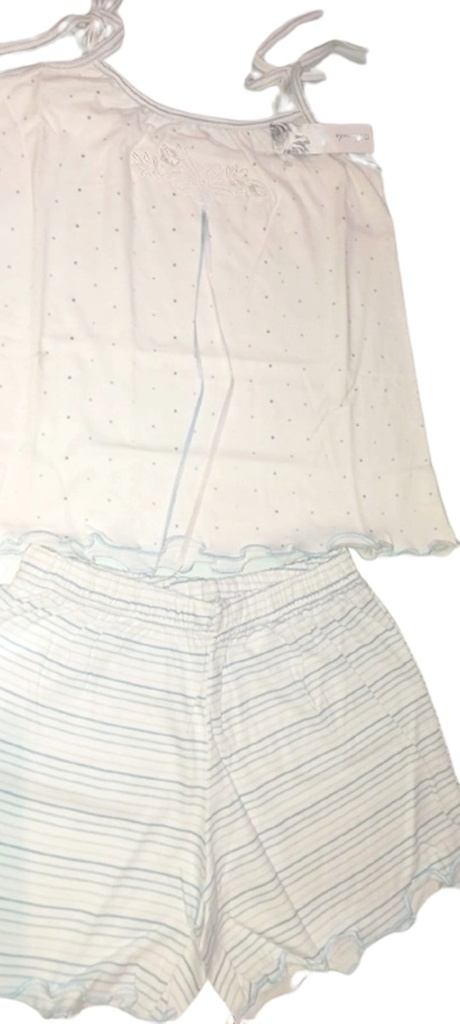 Pijama De Nena Verano Musculosa + Short Marcela Ferz