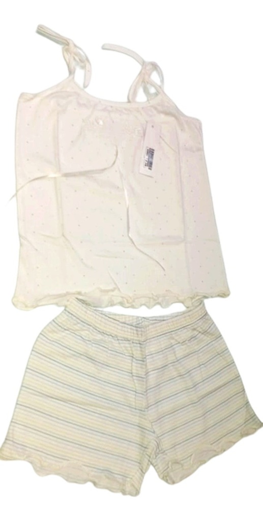 Pijama De Nena Verano Musculosa + Short Marcela Ferz