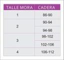 Bombacha Tiro Corto Cortada Laser Microfibra Mora A207