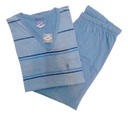 Pijama Hombre Invierno Varon Algodon Jersey Rayas Silor 1303