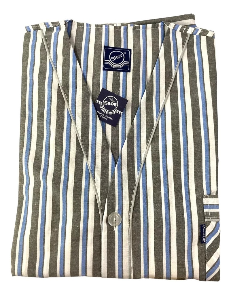 Pijama Hombre Clasico Varon Algodon Camisero Habbano Art 952