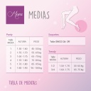 Medias Panty Legging Encaje Fantasia Sin Pie Mora 2310