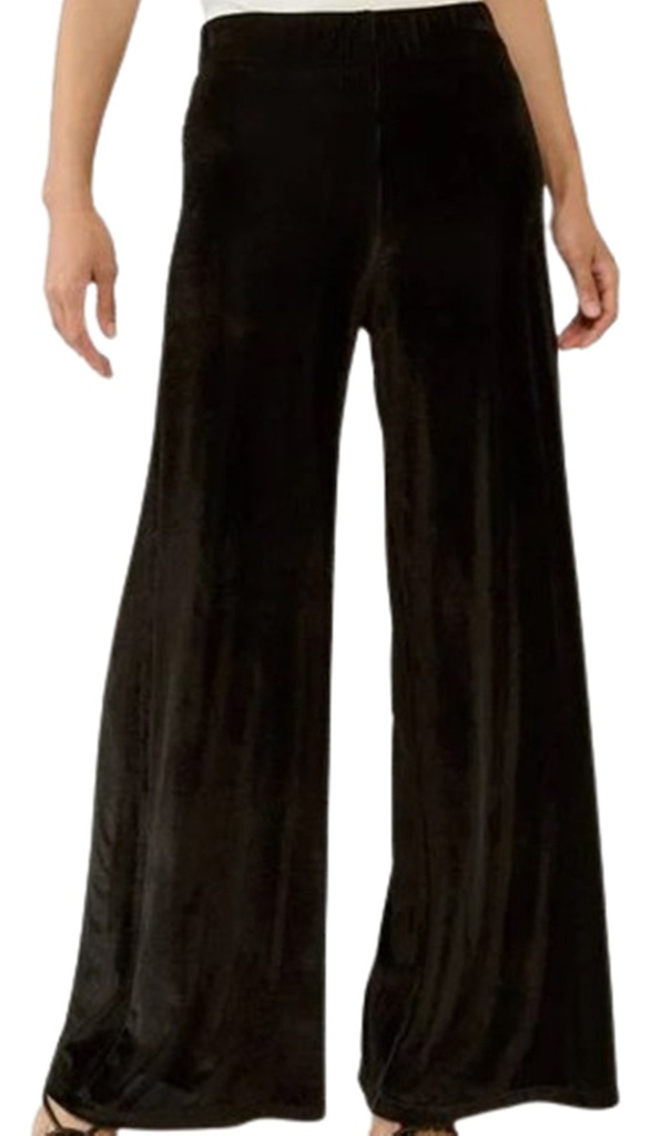 Pantalon Palazzo Oversize Velvet De Plush Maria Pia Art 604