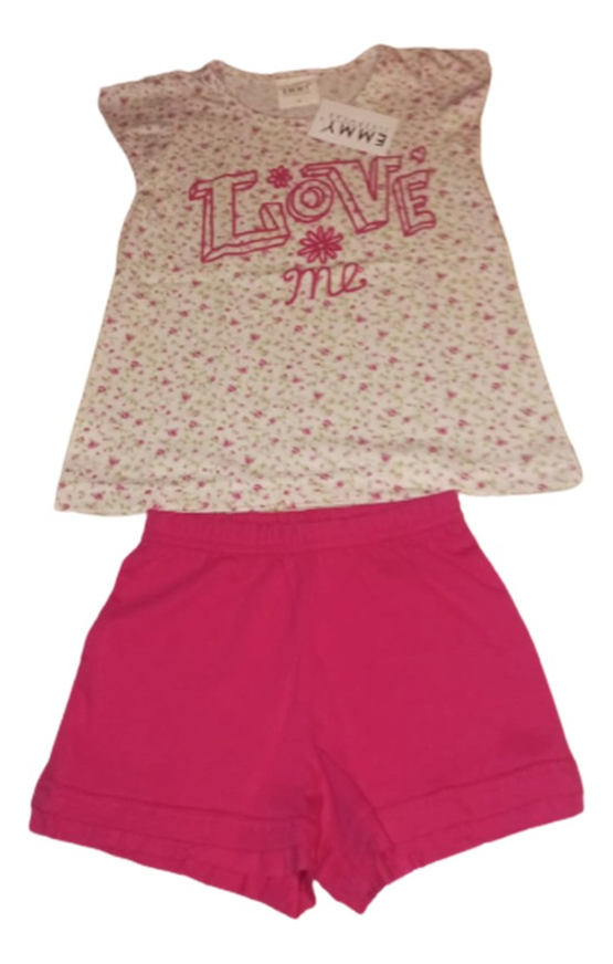 Pijama De Nena Verano Musculosa + Short Emmy 921