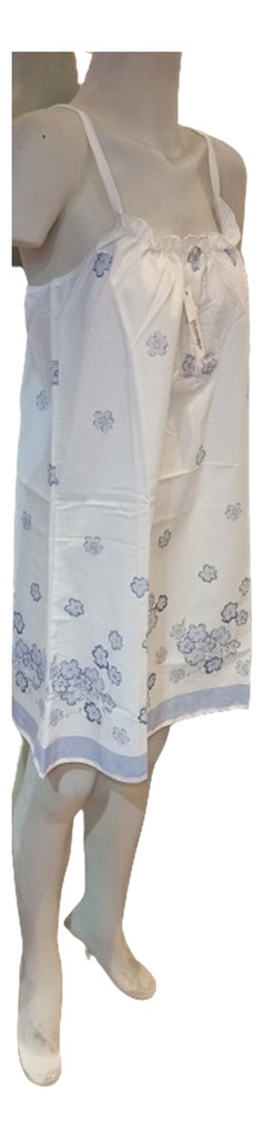 Camison Voile Verano Algodon Estampado Marcela Ferz 827278