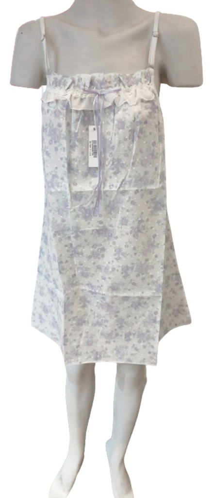 Camison De Verano Algodon Estampado Marcela Ferz 827294