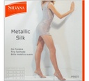 Media Panty Lycra Con Brillo Metallic Silk Silvana Art 6635