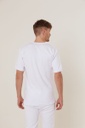 Camiseta Tres Ases Manga Corta 100% Algodón Fino Escote V 78