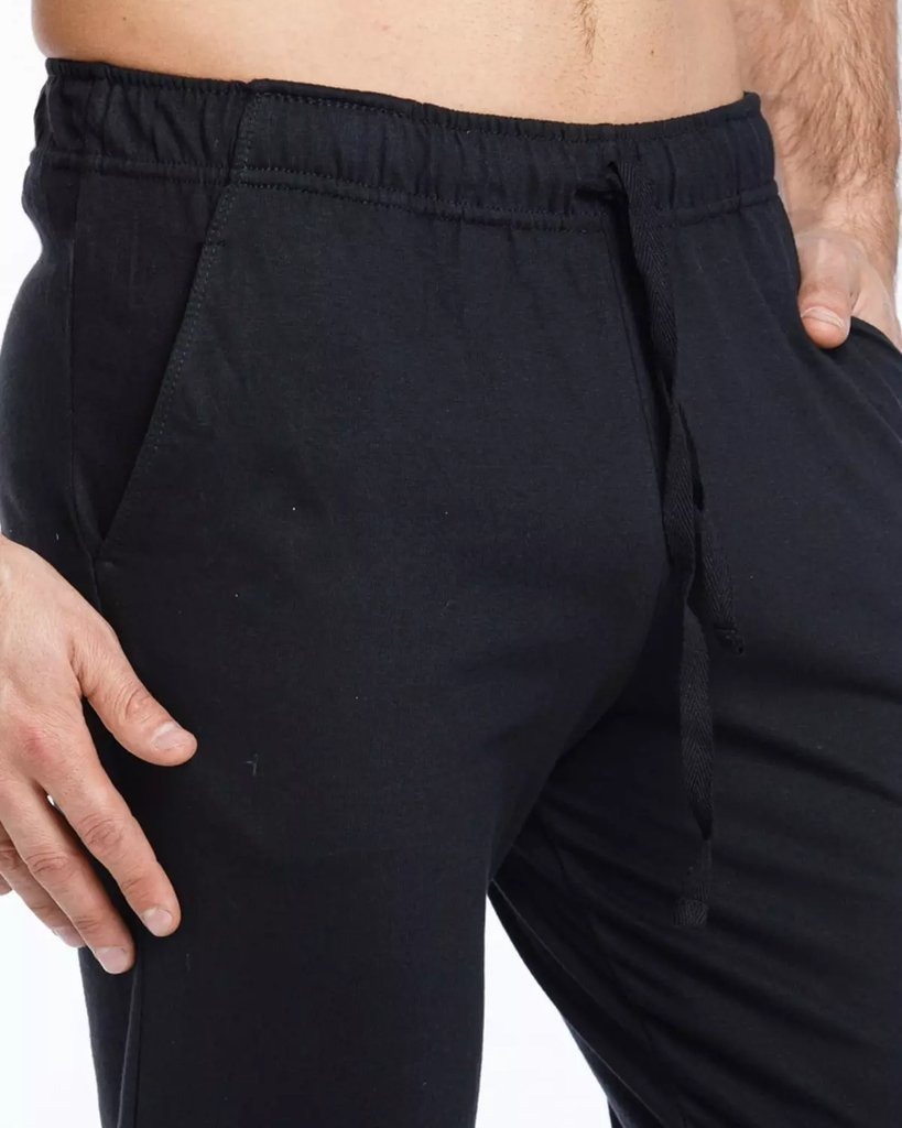 Pantalon Pijama Con Puño Algodon Hombre Varon Eyelit Ar 1863