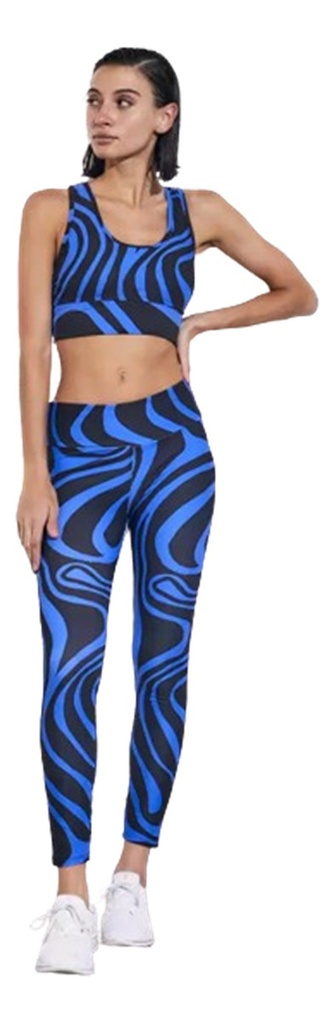 Calza Legging Estampada Lycra Deportiva Sweet Lady 20503 078