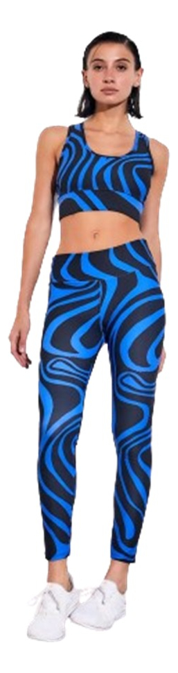 Calza Legging Estampada Lycra Deportiva Sweet Lady 20503 078