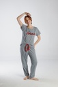 Pijama Mujer Amour Verano Remera Pantalon Maria Pia Ar 475