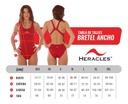 Malla Natacion Entera Cn Short Mujer Anticloro Heracles 5101