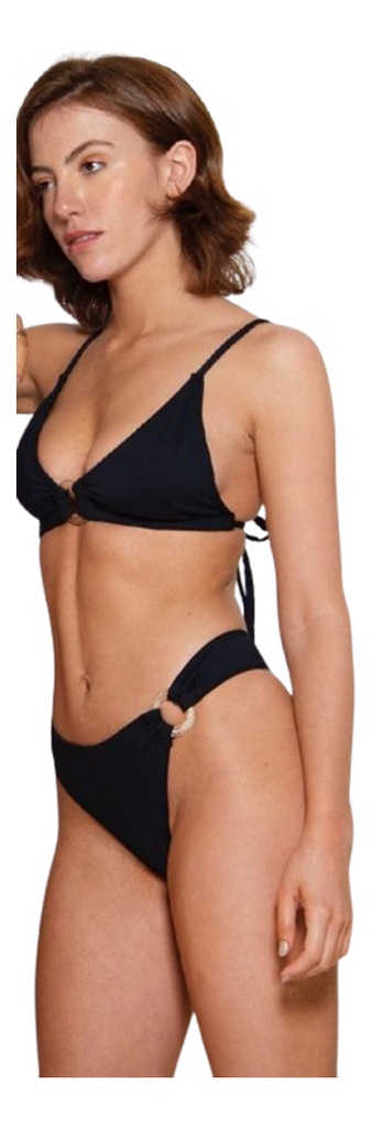 Conjunto Bikini Corpiño Top Argolla Colaless Valus Equinocio