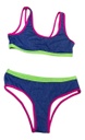 Bikini Traje De Baño Jean Lineas Fluo Tutta La Frutta 400 25