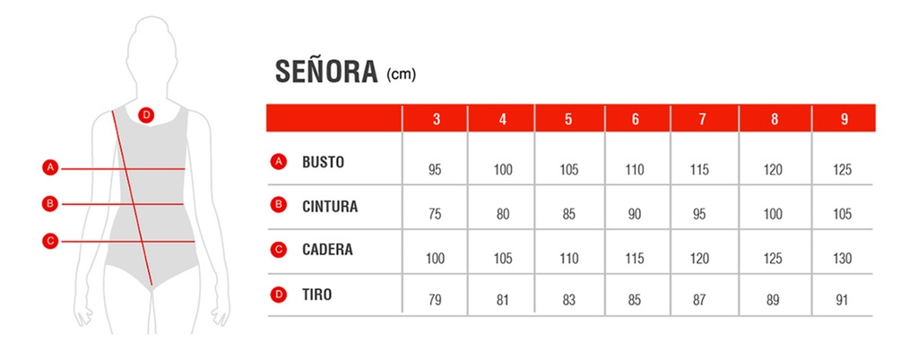 Malla Natacion Mujer Anticloro Talles 3 Al 9  Heracles 5003