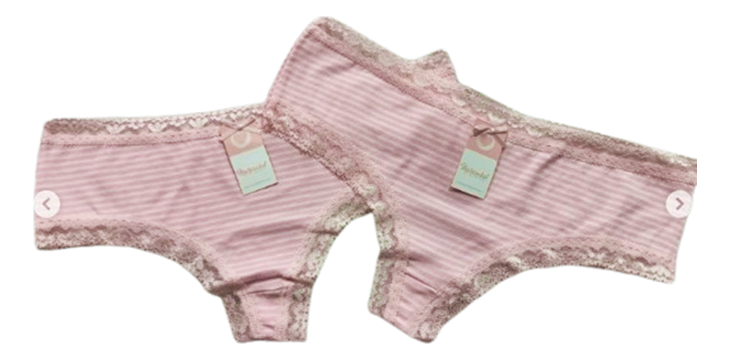 Bombacha Culoteles Rosa Navidad Algodon Lycra Marisabel 2211